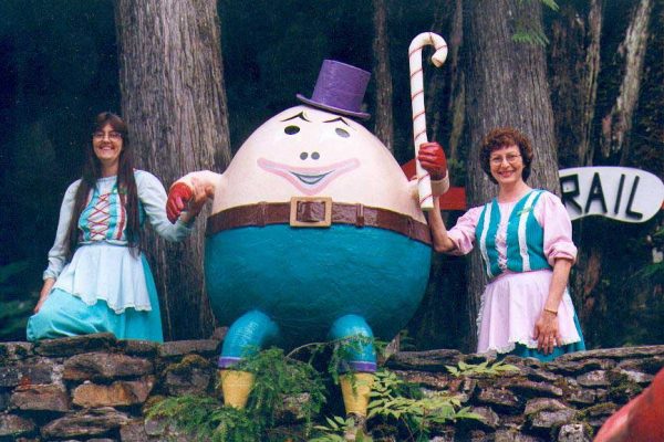 Humpty Dumpty with Staff - The Enchanted Forest