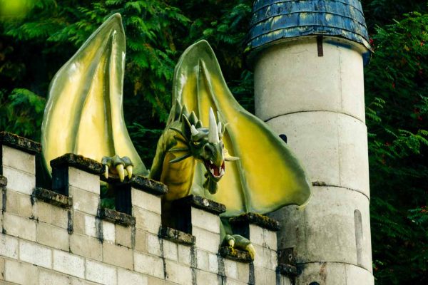 Dragon in the Castle - The Enchanted Forest - BC Family Attraction